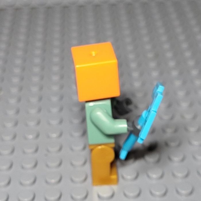 Minifigure / Figurine 🎮 Minecraft - Alex 🟧 - photo numéro 4