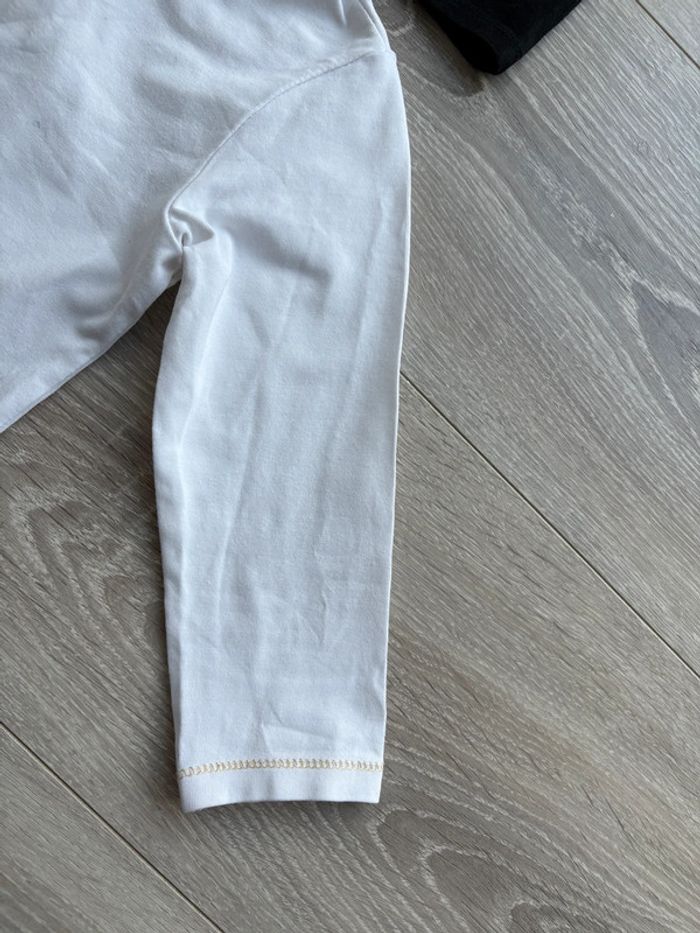 2 sous pulls noir et blanc 24 mois - photo numéro 8