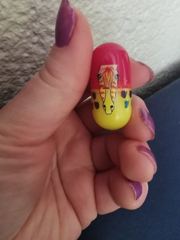 Turbulos culbuto rouge et jaune Giraffe magic beans