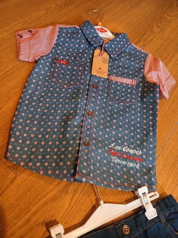 Short +chemise leecooper Taille 4ans 😍 - photo numéro 3