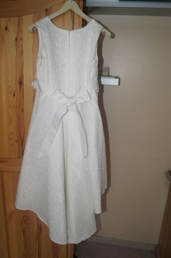 Robe demoiselle d'honneur blanche