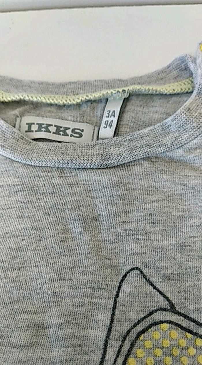 Tee shirt IKKS 3 ans garçon - photo numéro 3