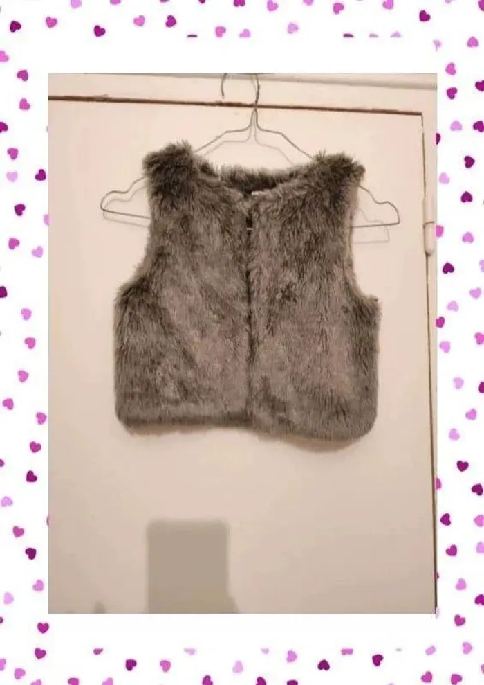 Gilet sans manches monoprix kids taille 6 ans