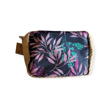 Trousse de toilette en paille 