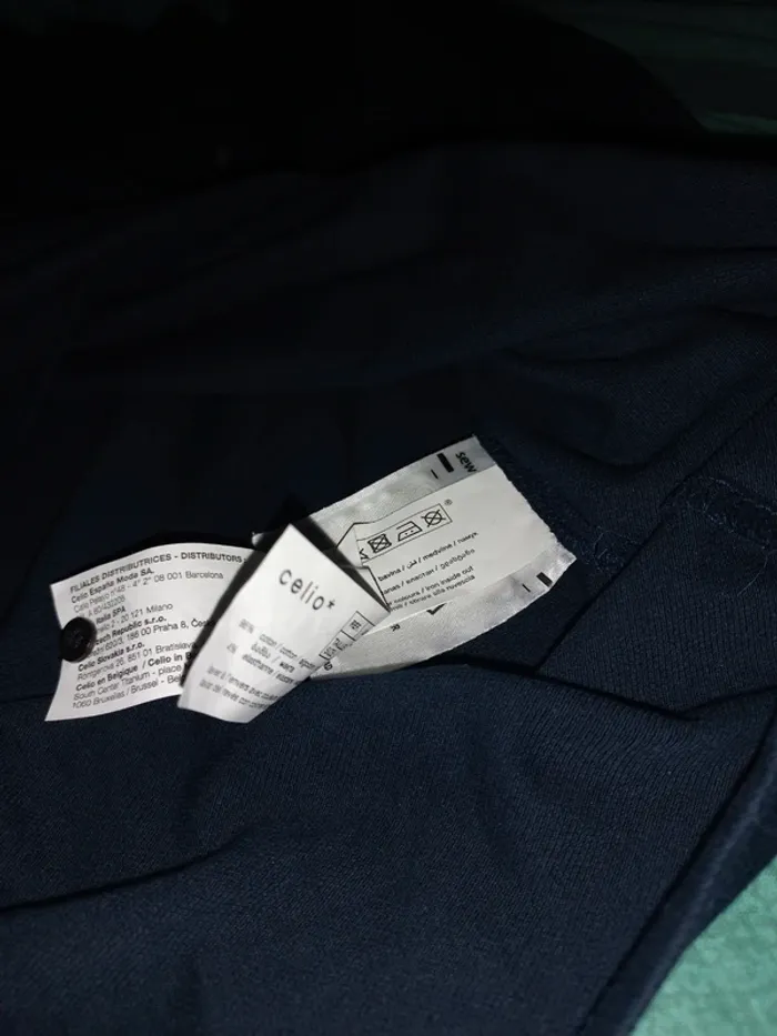 Polo manche longue celio taille L - photo numéro 5