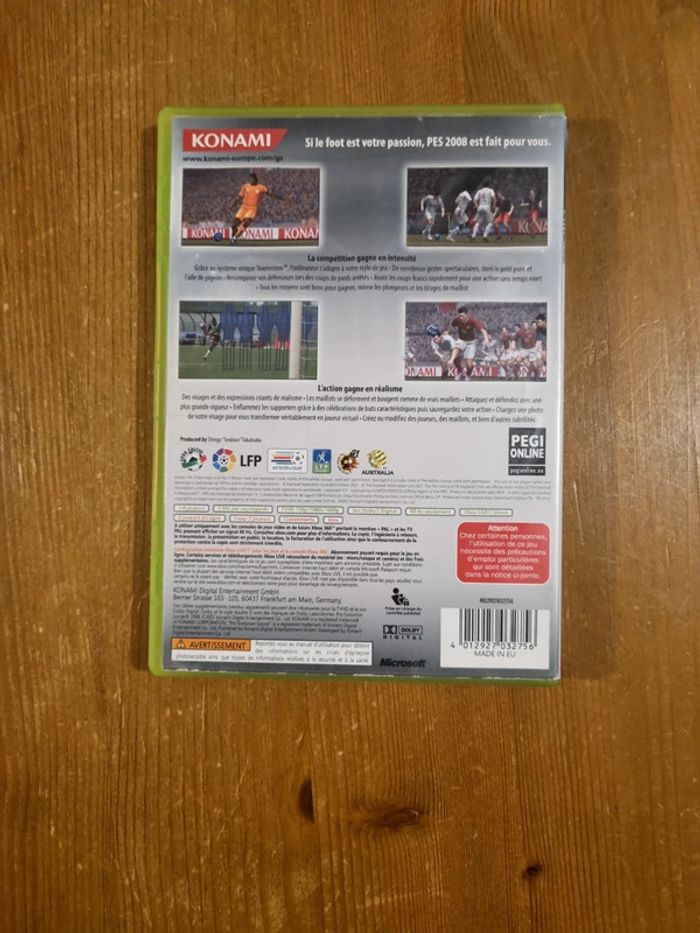 Pro Evolution Soccer 2008 pour Xbox 360 - photo numéro 2