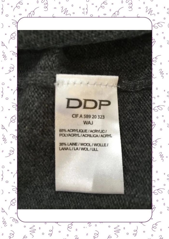 Robe pull DDP grise - photo numéro 7