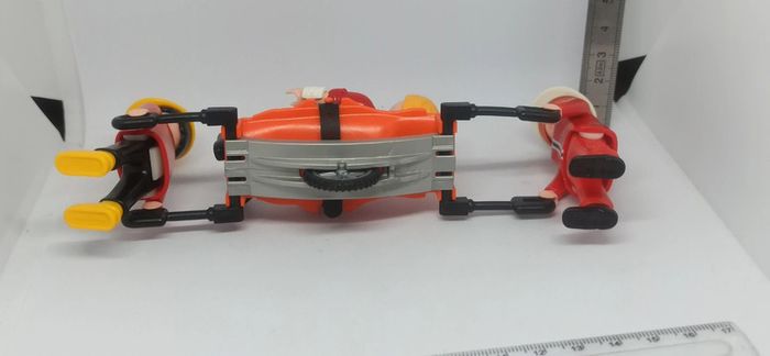 Secouristes de montagne avec brancard et blessée playmobil - photo numéro 6