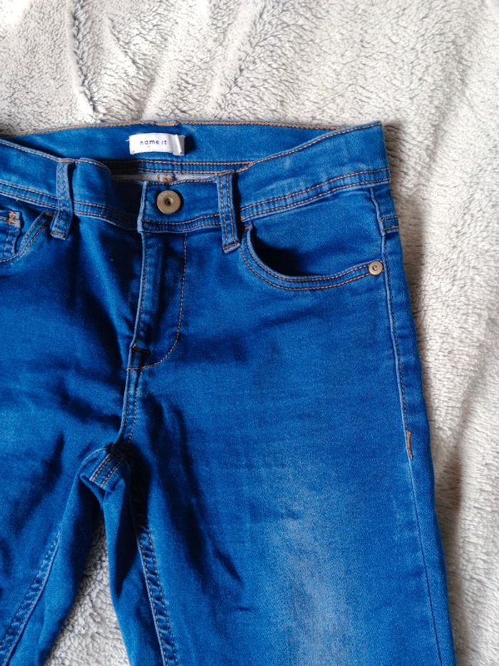 Jean slim 13 ans bleu c51 - photo numéro 2