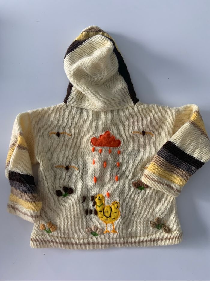 Gilet en laine fait main - photo numéro 4