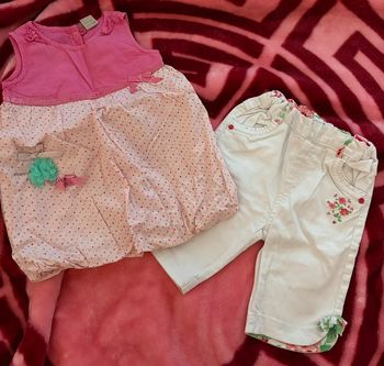 Ensemble rose et blanc