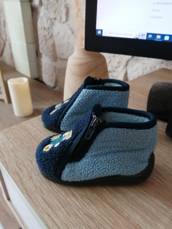 Pantoufles bébé garçon - photo numéro 4