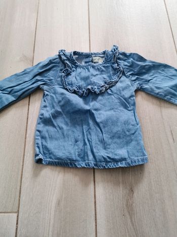 Tee-shirt manche longue 9 mois mes petits cailloux