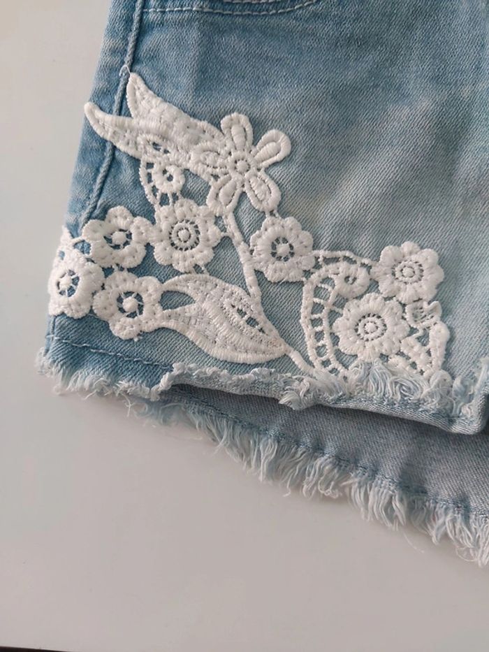 Short jeans 9-12 mois - photo numéro 2