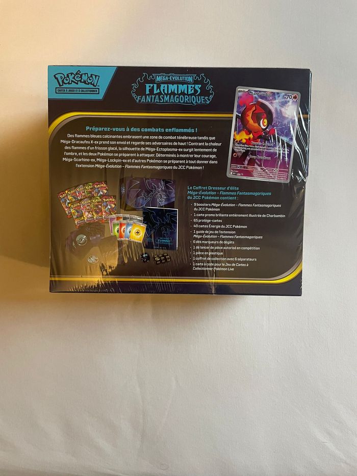Pokémon - ETB coffret dresseur d'Elite flammes fantasmagoriques (ME02) - photo numéro 7