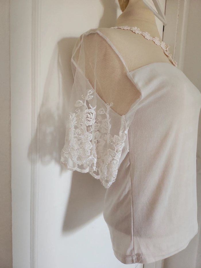 Tee-shirt mousseline - photo numéro 3