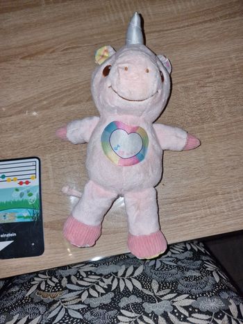 Peluche licorne interactive