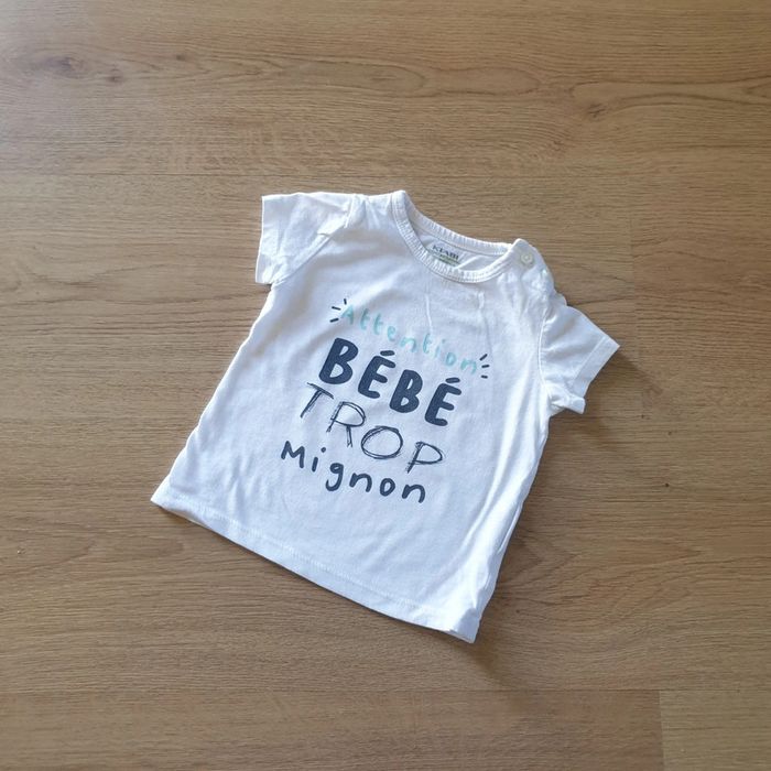💚 Tee-shirt 9 mois Kiabi #emyfleury_9mois mois #emyfleury_12moisgarçon