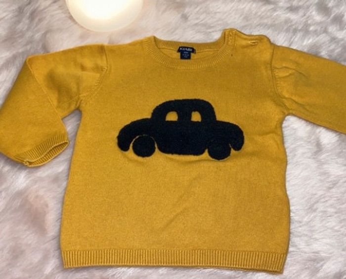 Pull voiture Kiabi