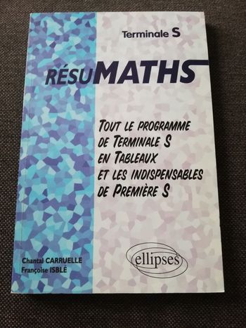 Résu maths terminale s