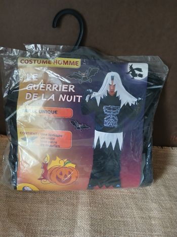Déguisement halloween le guerrier de la nuit
