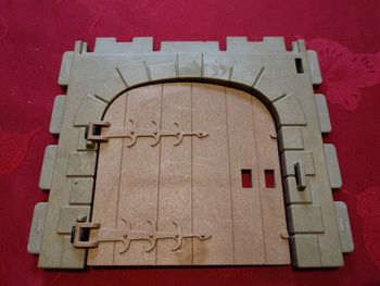 Playmobil mur porte château 🏰 vintage