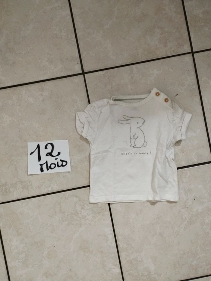 Tee shirt 12 mois