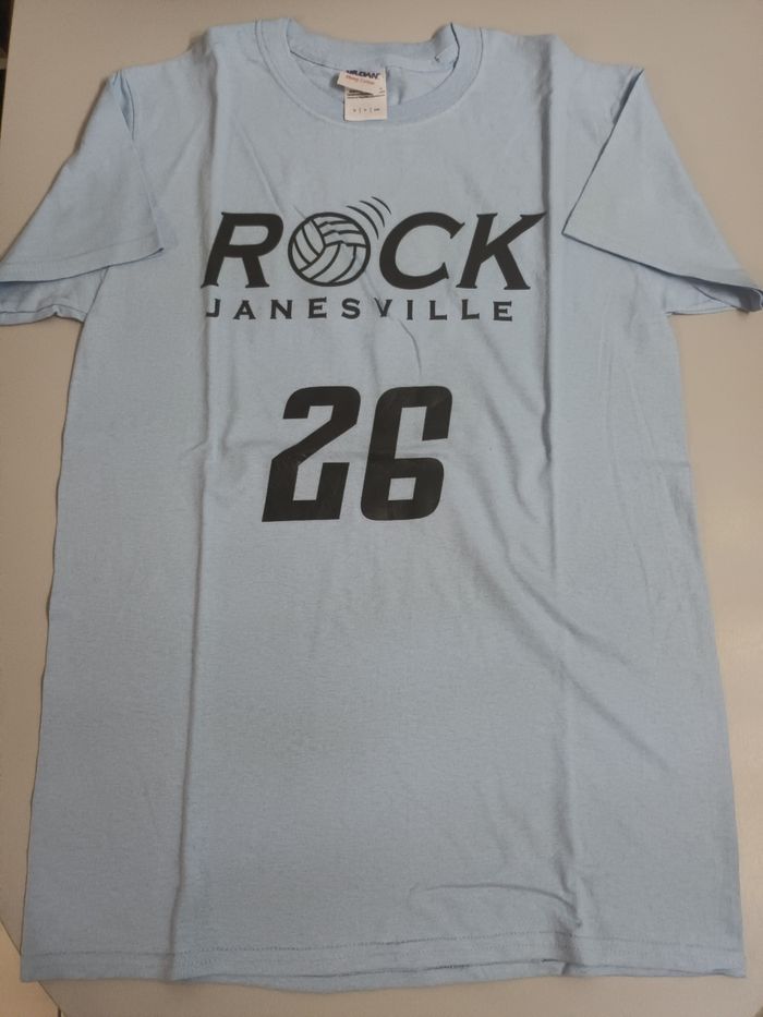 Tee-shirt vintage volley-ball  ROCK JANESVILLE numéro 26 - photo numéro 2