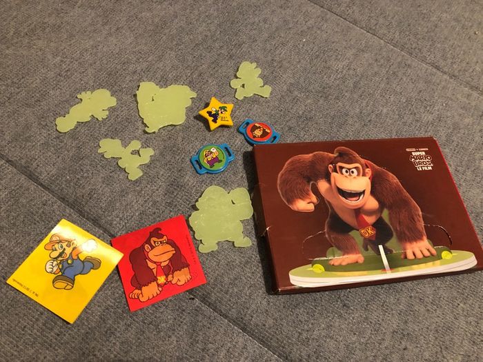 Figurines Mario Luigi Donkey Kong Mcdo Nintendo - photo numéro 2