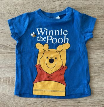 Tshirt bleu foncé 6 mois Winnie the pooh Disney