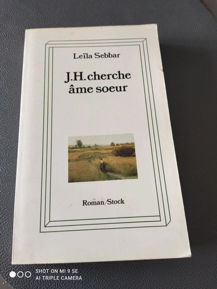 Livre JH cherche âme soeur