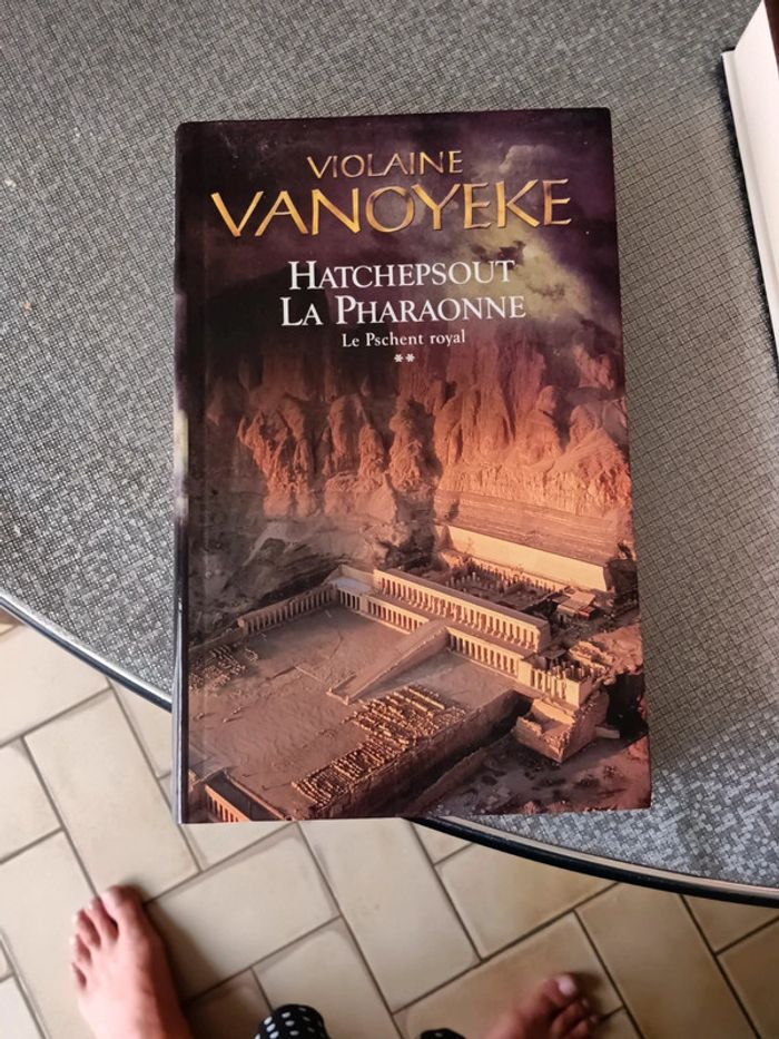 Livre Violaine Vanoyeke Hatchepsout la Pharaonne