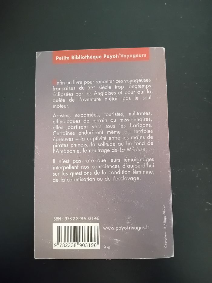 Livre "Le roman des voyageuses françaises" - photo numéro 2