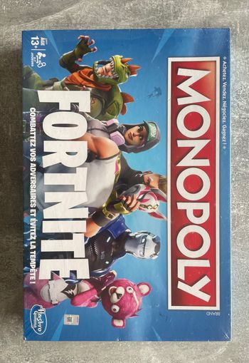 Monopoly Fortnite neuf sous blister, édition française.