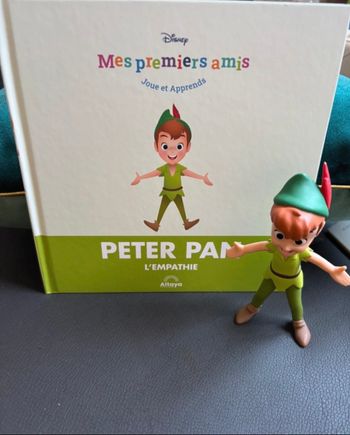 Figurine + Livre Peter Pan n 28 Mes Premiers Amis Disney Altaya