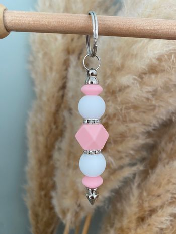 Porte clé rose