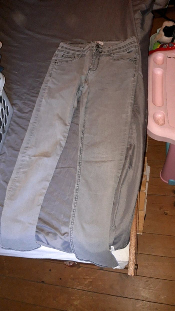 Jeans cache cache stretch t40 - photo numéro 3