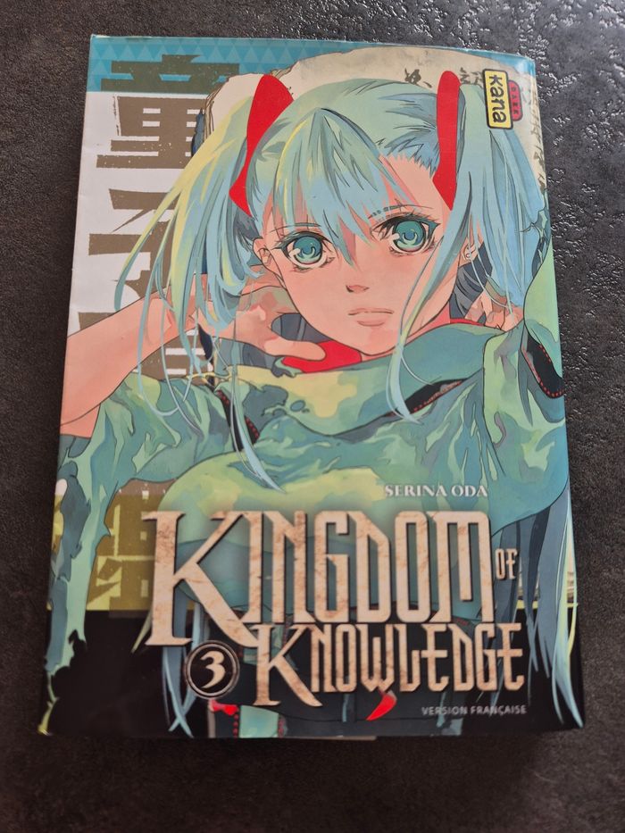 Livre manga titre Kingdom of knowjedge tome 3