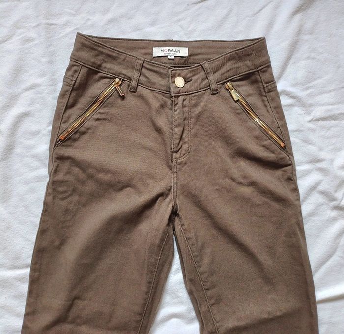 Pantalon 7/8 ème Morgan taille 34 - photo numéro 2