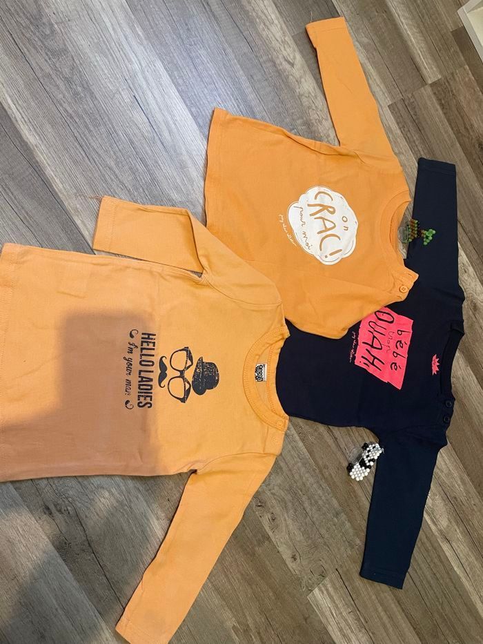 Tee shirt manche longue tape à l œil - photo numéro 3