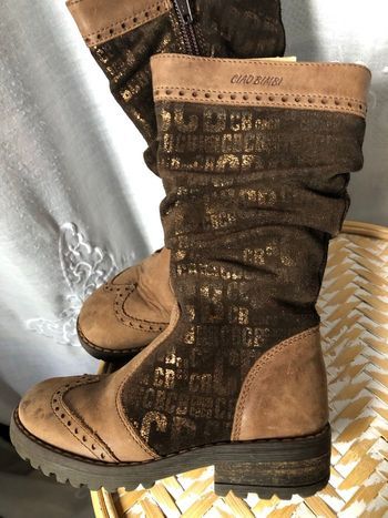 À saisir très belles bottes en cuir et aloe vera 24