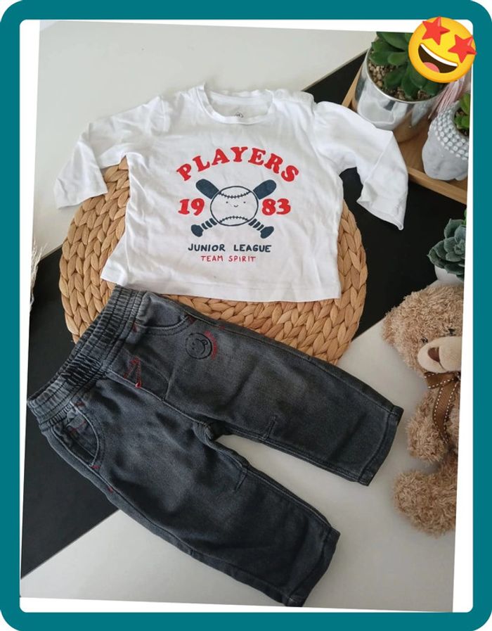 Ensemble bébé garçon Taille 9 mois🌿🦊 - photo numéro 4