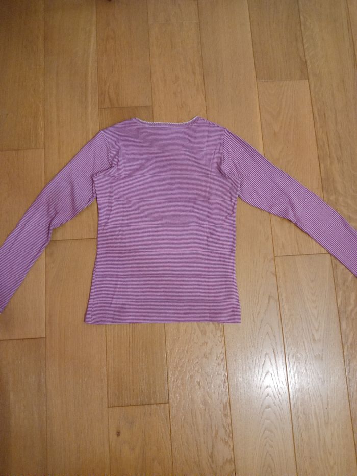 Tricot de peau / T-shirt manches longues Petit Bateau - 10 ans - photo numéro 2