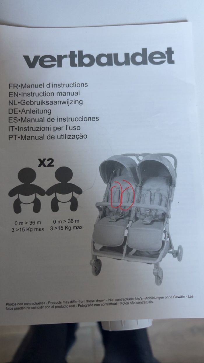 Poussette double vertbaudet - photo numéro 6