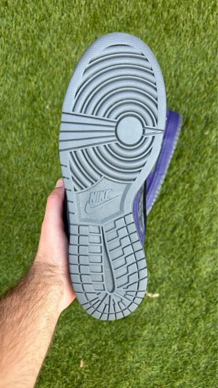 Nike sb dunk low supreme 94 ink purple - photo numéro 6