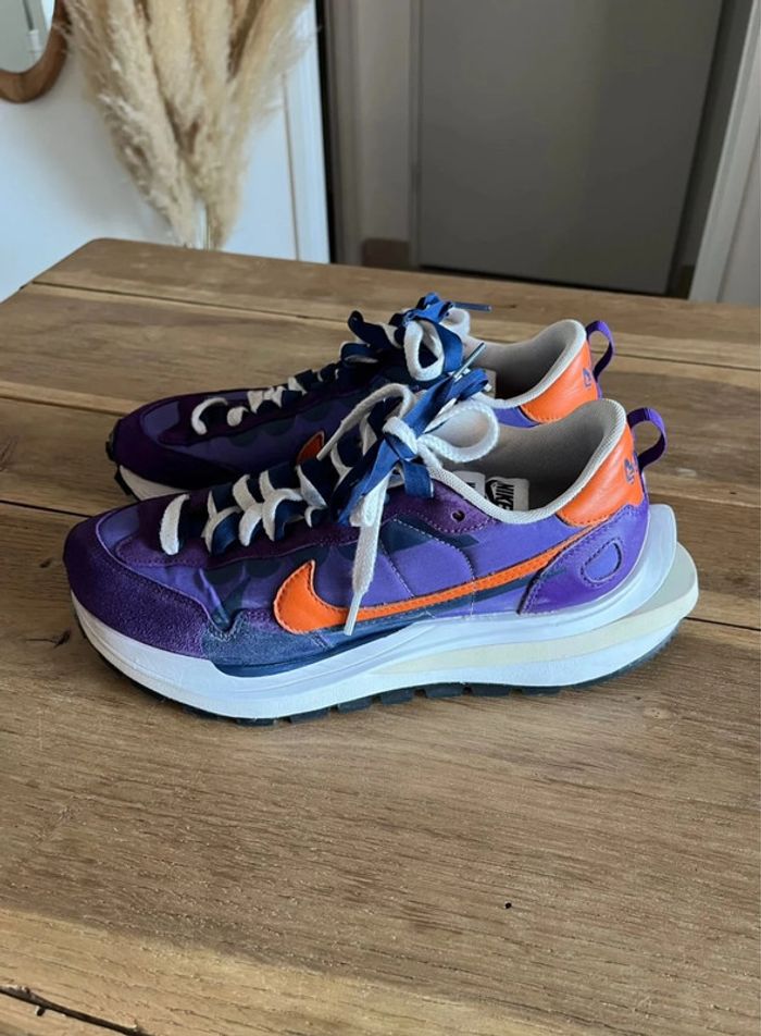 Nike Vaporwaffle sacai Dark Iris - photo numéro 3