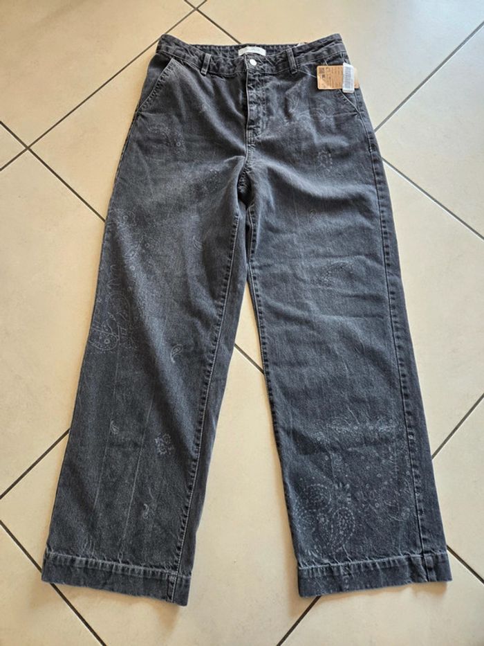 Jean wide leg promod