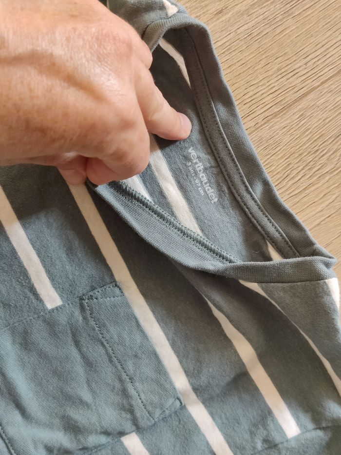 Lot de 2 tee shirt rayé Vertbaudet Taille 3 ans - photo numéro 3