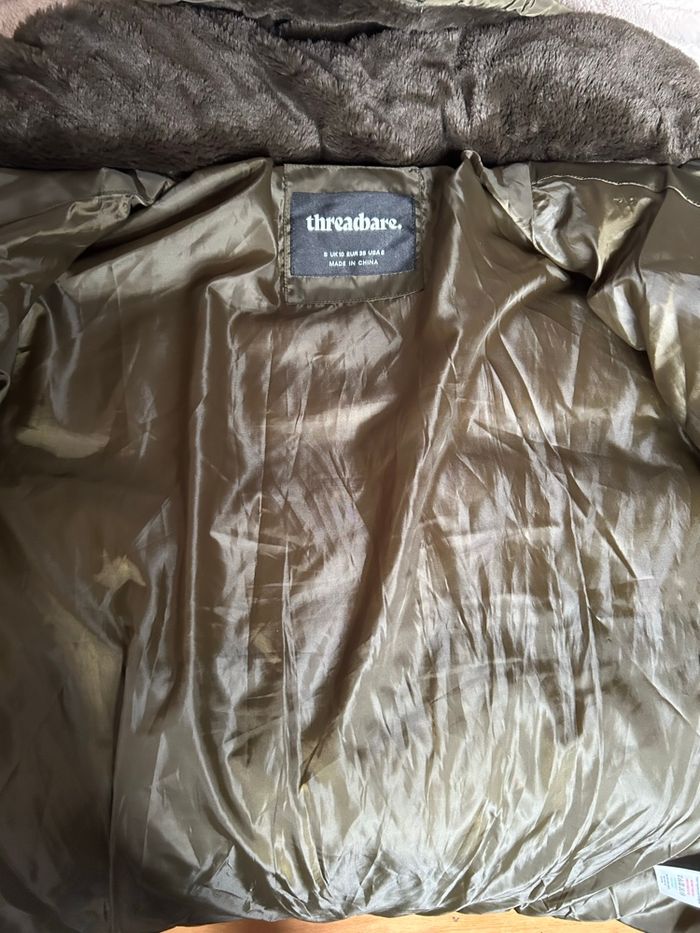 Doudoune oversize t38 très bon etat threadbare - photo numéro 4