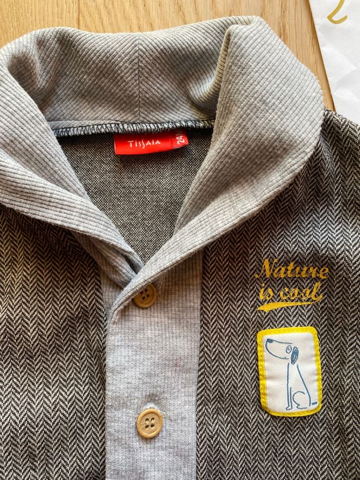 Chemise épaisse Tissaia “Nature is Cool” – 2 ans - photo numéro 2